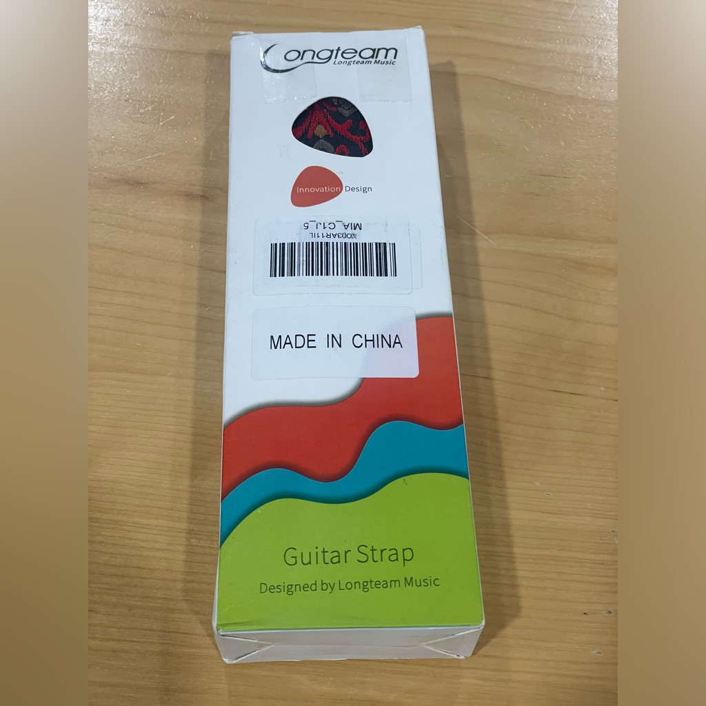 Longteam Music Guitar Strap Brand New Sealed